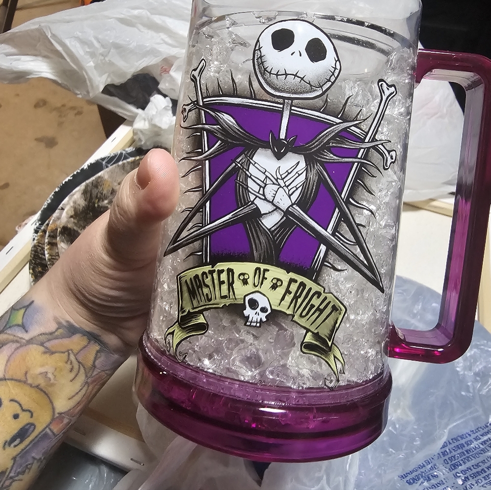 Purple Skeleton Mug